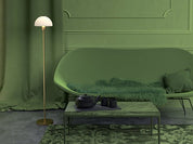 Herstal Golvlampa Vienda mässing/opal glas - Azalea Home