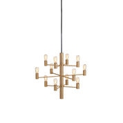 Herstal Krona Manola 12 satin brass - Azalea Home