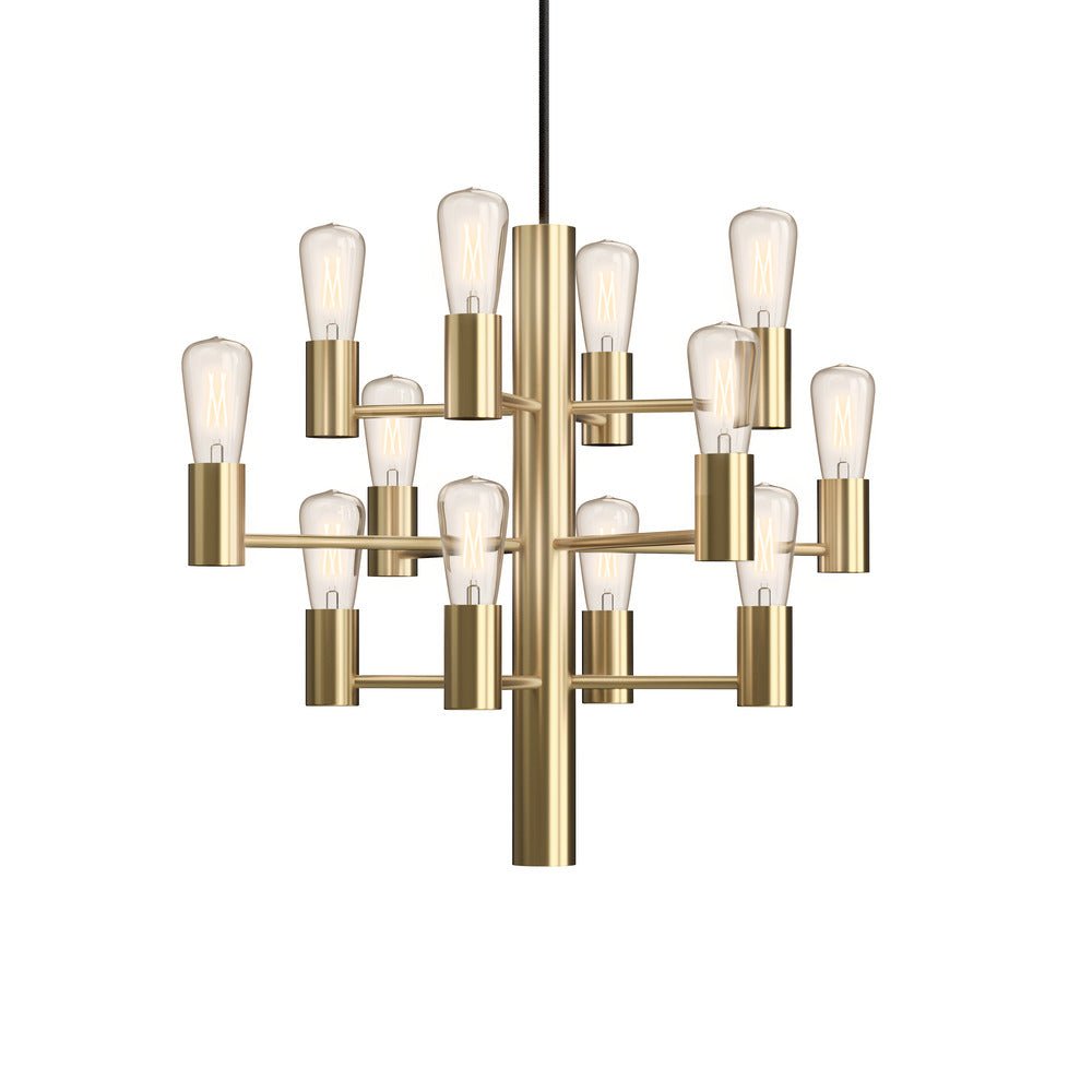 Herstal Krona Manola Mini 12 satin brass - Azalea Home