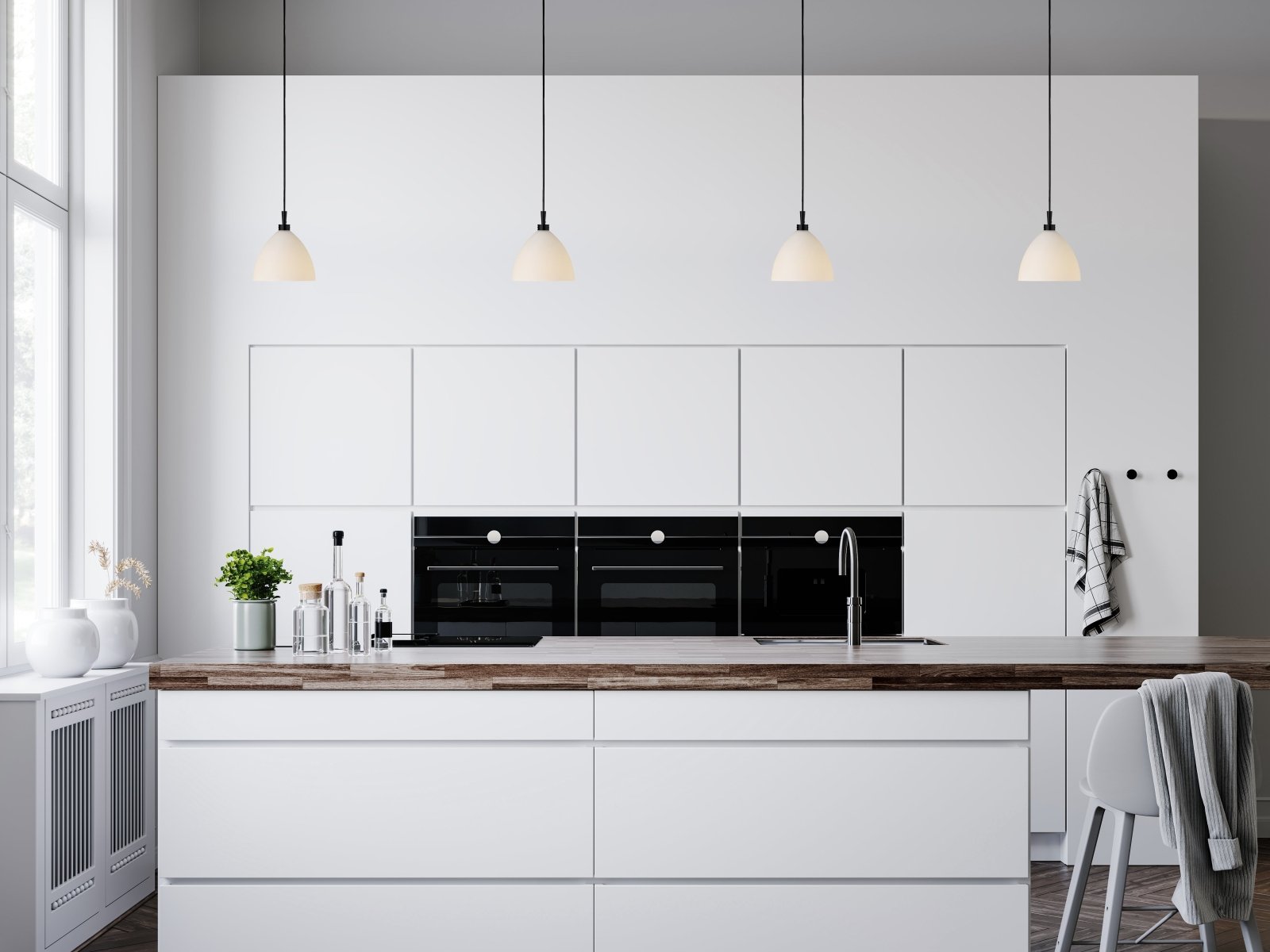 Herstal Pendel Mega Dove svart - Azalea Home