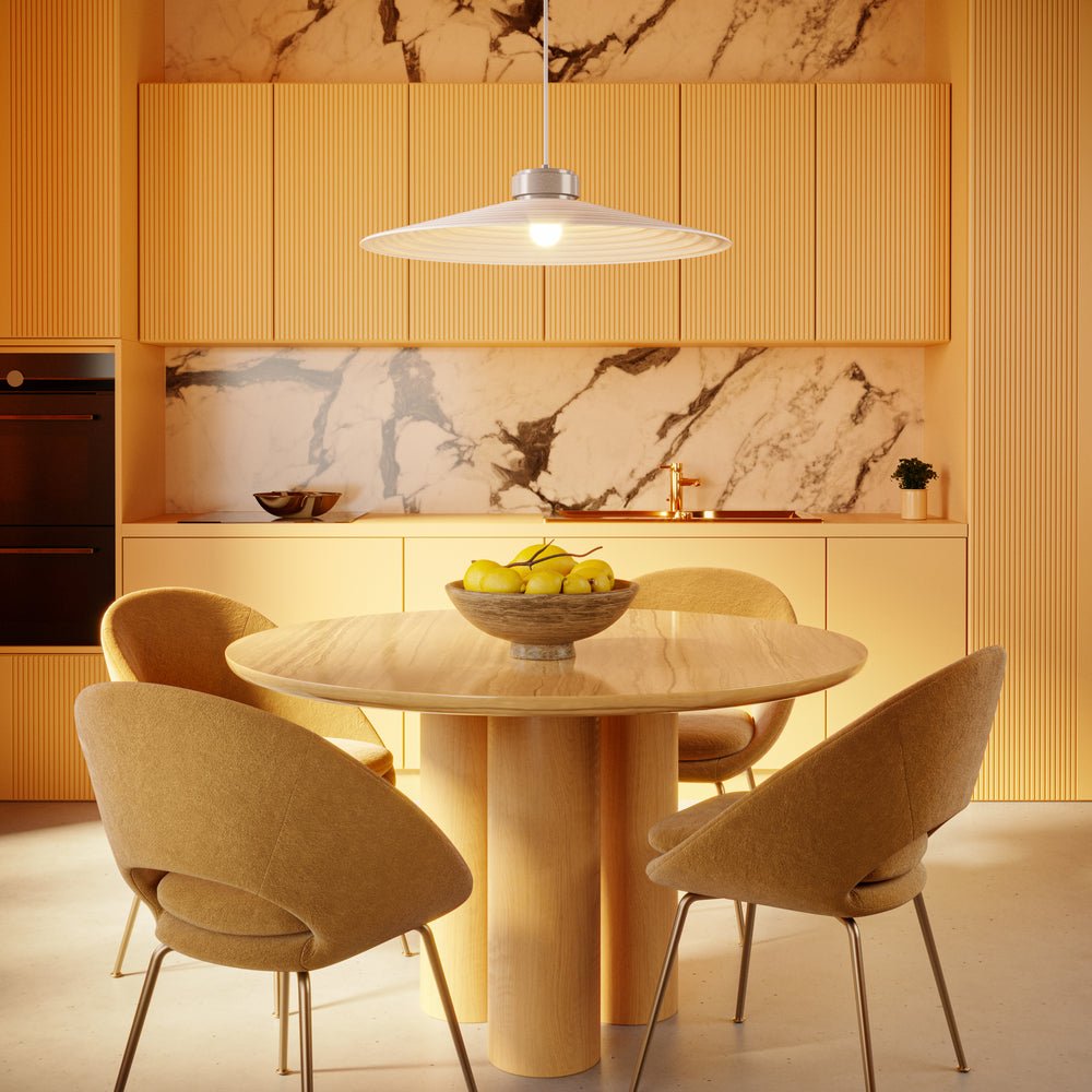 Herstal Pendel Sound L mattvit - Azalea Home