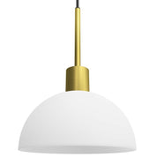 Herstal Pendel Vienda mässing/opal glas - Azalea Home