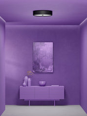 Herstal Plafond Grain L mattsvart - Azalea Home