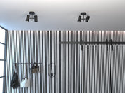 Herstal Spotlight Holder 2 lampor svart - Azalea Home