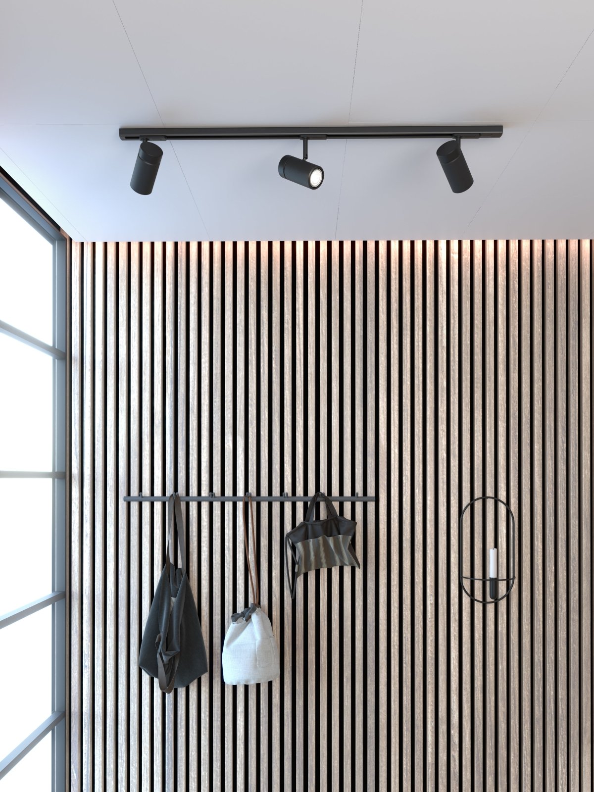 Herstal Spotlight Holder Global 1 - fas svart - Azalea Home