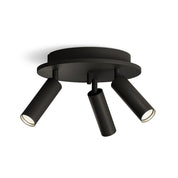 Herstal Spotlight Pipeline rund 3 mattsvart - Azalea Home