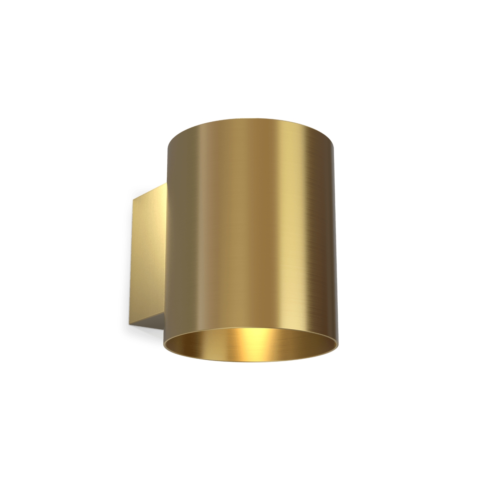 Herstal Vägglampa Evoke S satin brass/satin brass - Azalea Home