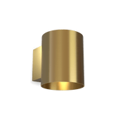 Herstal Vägglampa Evoke S satin brass/satin brass - Azalea Home