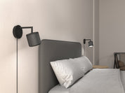 Herstal Vägglampa Grain XS mattsvart - Azalea Home