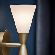 Herstal Vägglampa Harlekin Duo mässing - Azalea Home