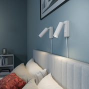 Herstal Vägglampa Pipeline mattvit - Azalea Home