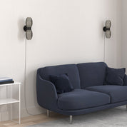 Herstal Vägglampa Tentacle Duo svart/rökfärgad - Azalea Home