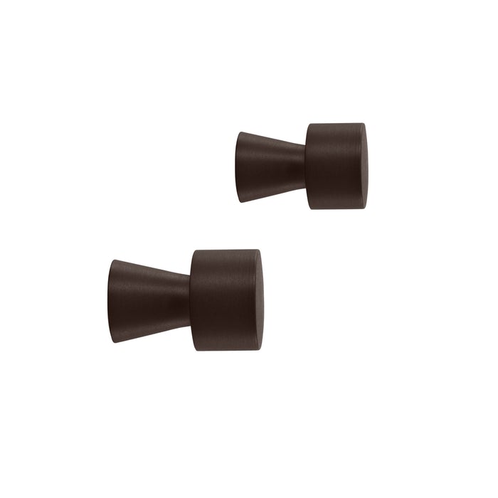 Pin Krok, 2-Pack, Brun