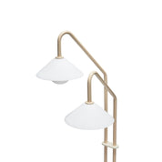 Hübsch Como Golvlampa, Beige - Azalea Home