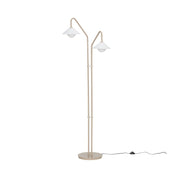 Hübsch Como Golvlampa, Beige - Azalea Home