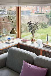 Hübsch Pipe Golvlampa, Mässing - Azalea Home