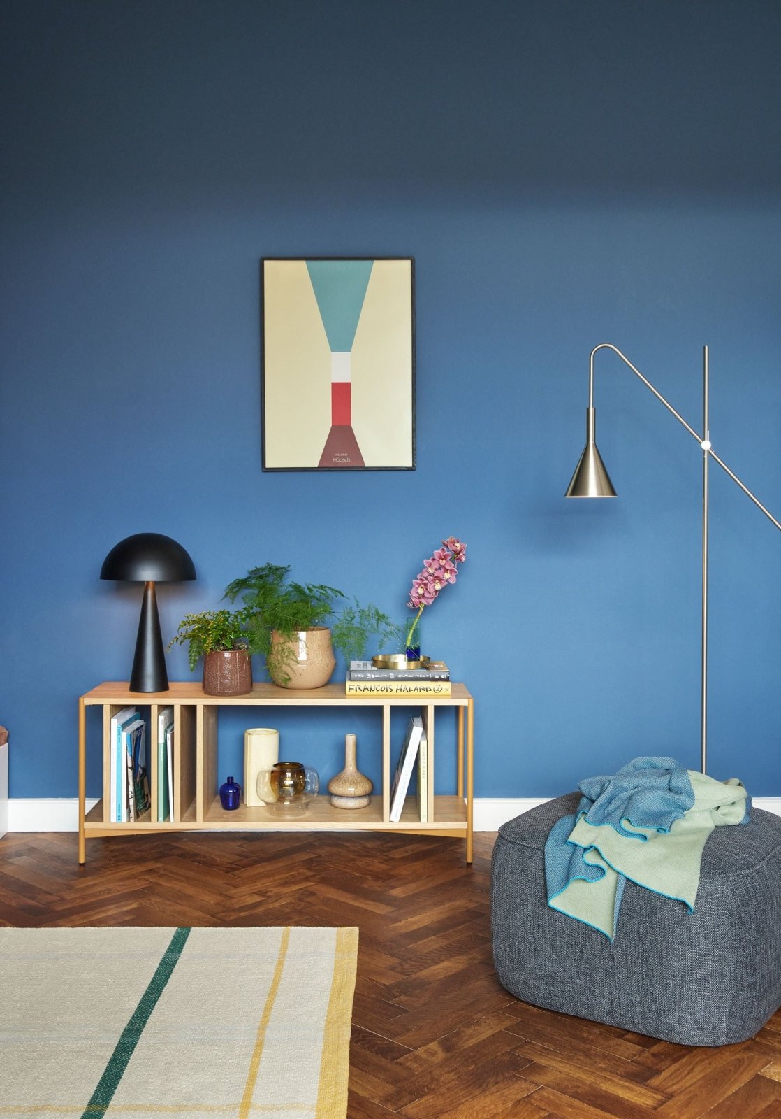 Hübsch Rope Golvlampa, Nickel - Azalea Home