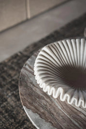 Jakobsdals Anemone Skål 50x50x17, Vit - Azalea Home