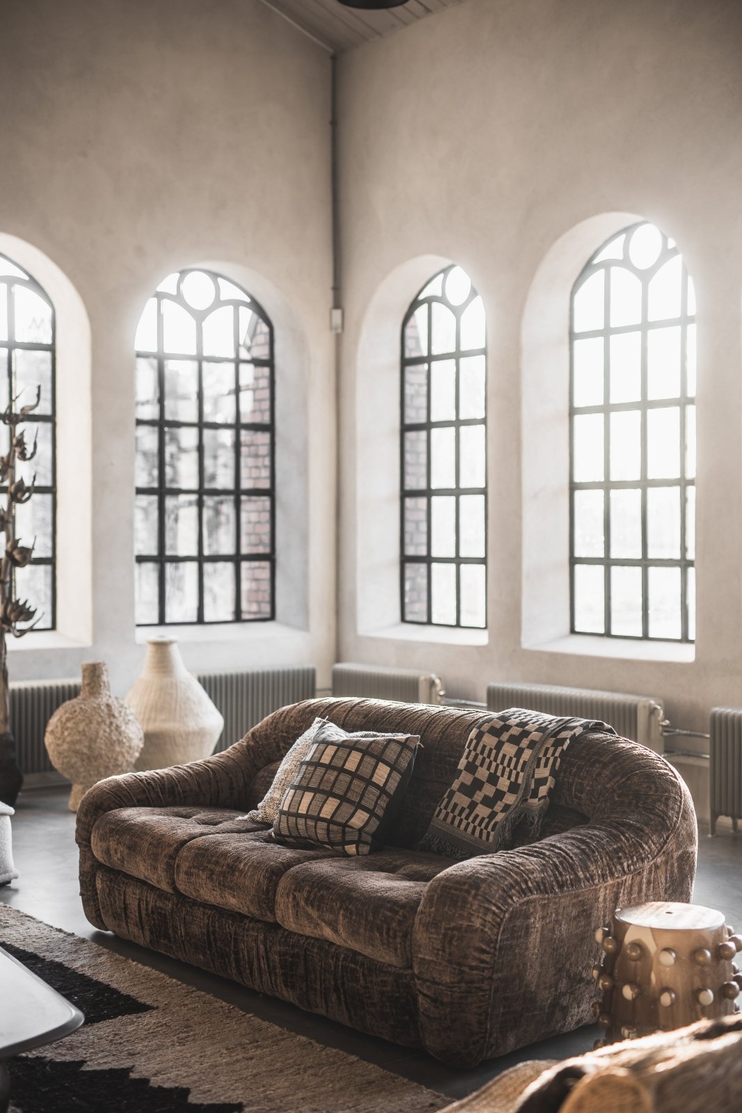 Jakobsdals Aura Soffa, Brun - Azalea Home