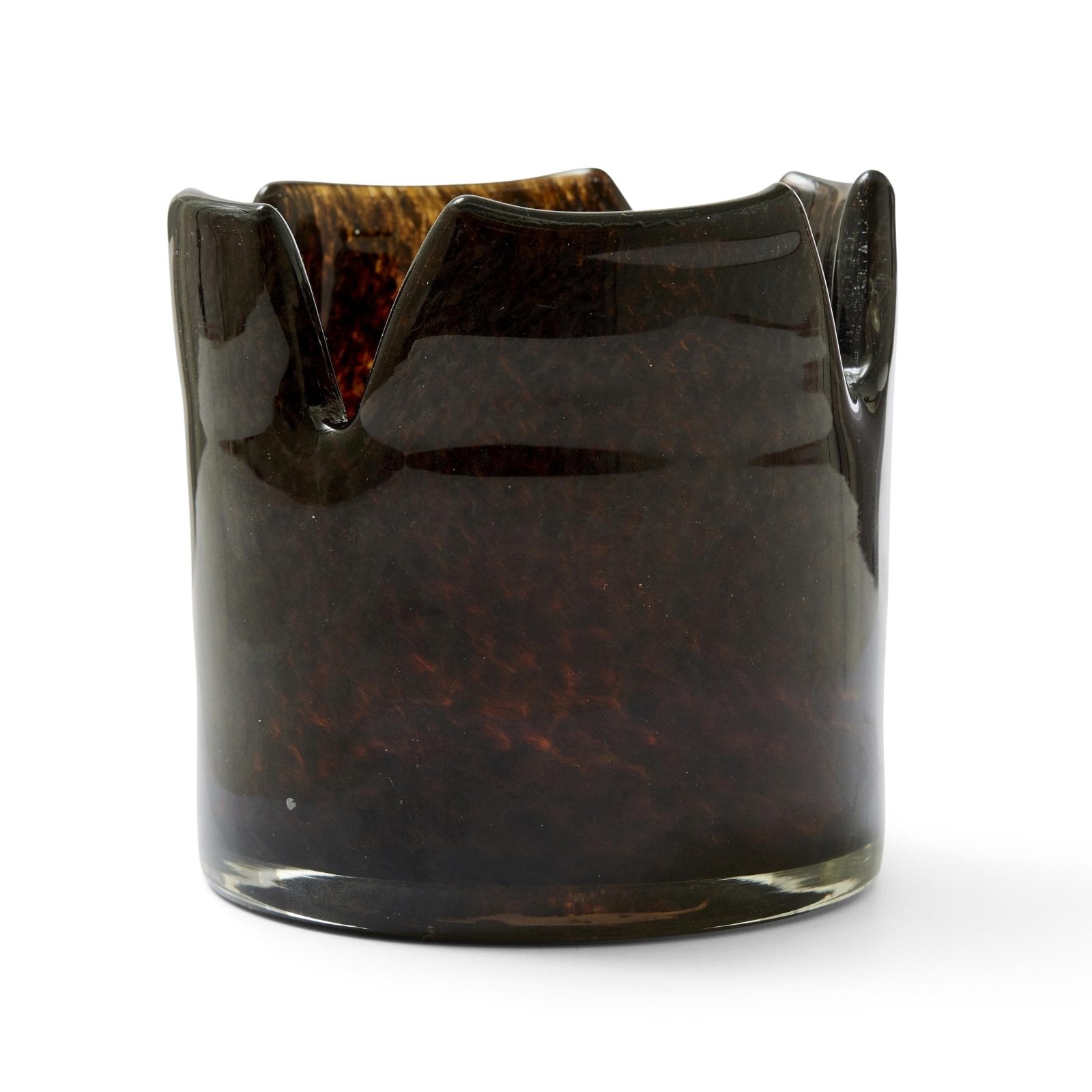 Jakobsdals Bordo Ljuslykta 10x10x10, Brun - Azalea Home