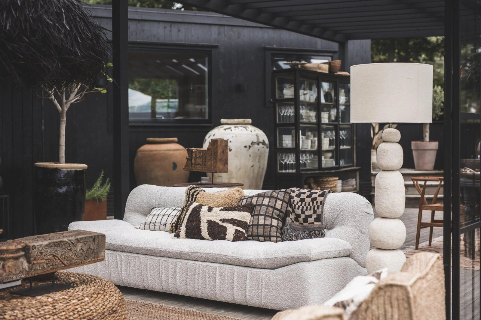 Jakobsdals Calma Soffa, Offwhite - Azalea Home