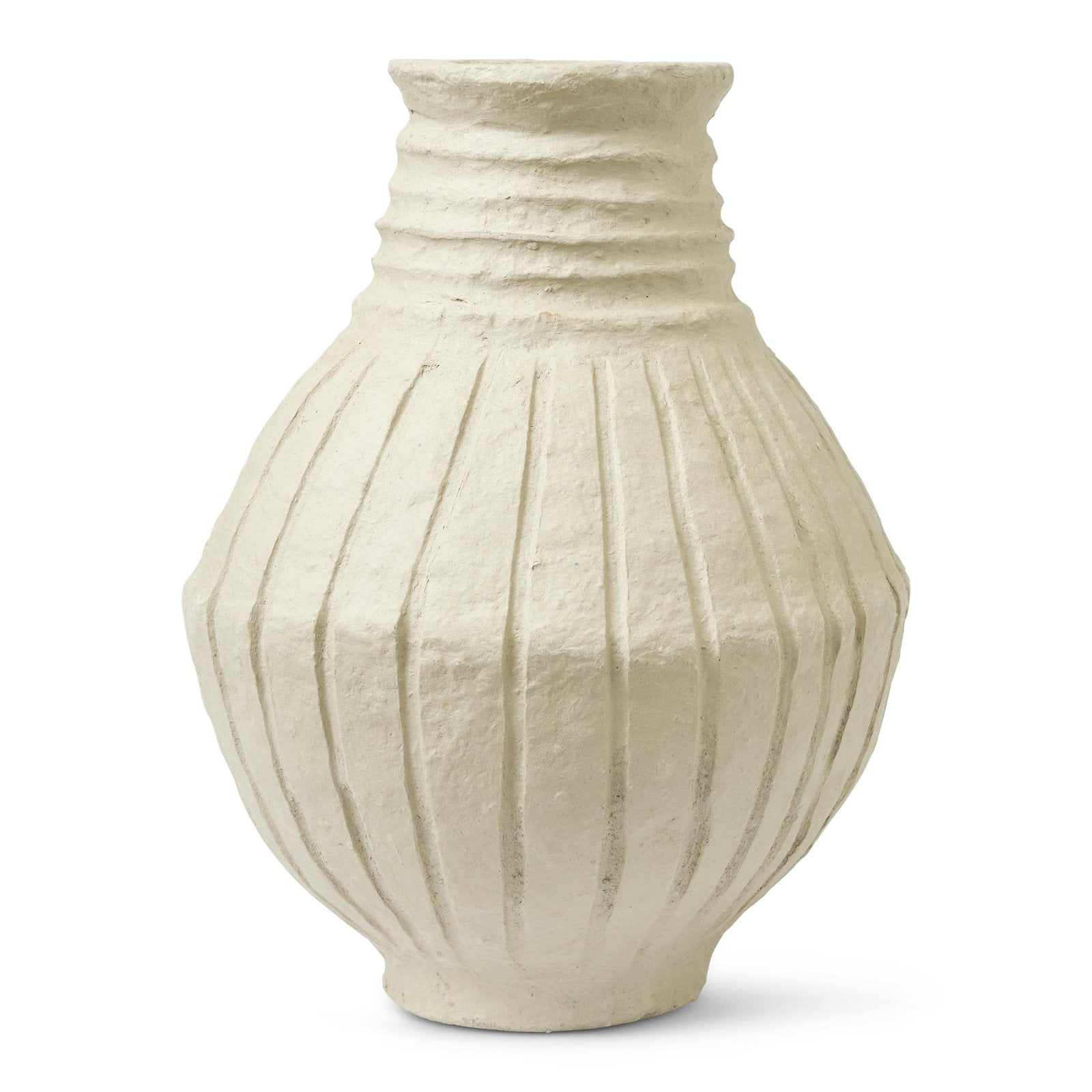 Jakobsdals Fleur S Vas, Beige - Azalea Home