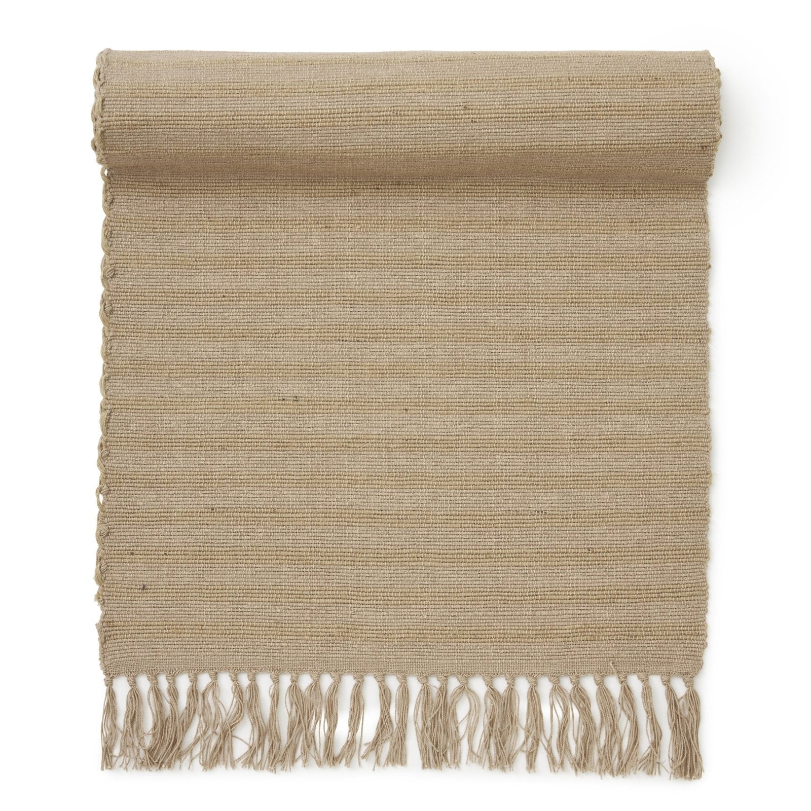 Jakobsdals Frangia Löpare 40x130, Brun - Azalea Home