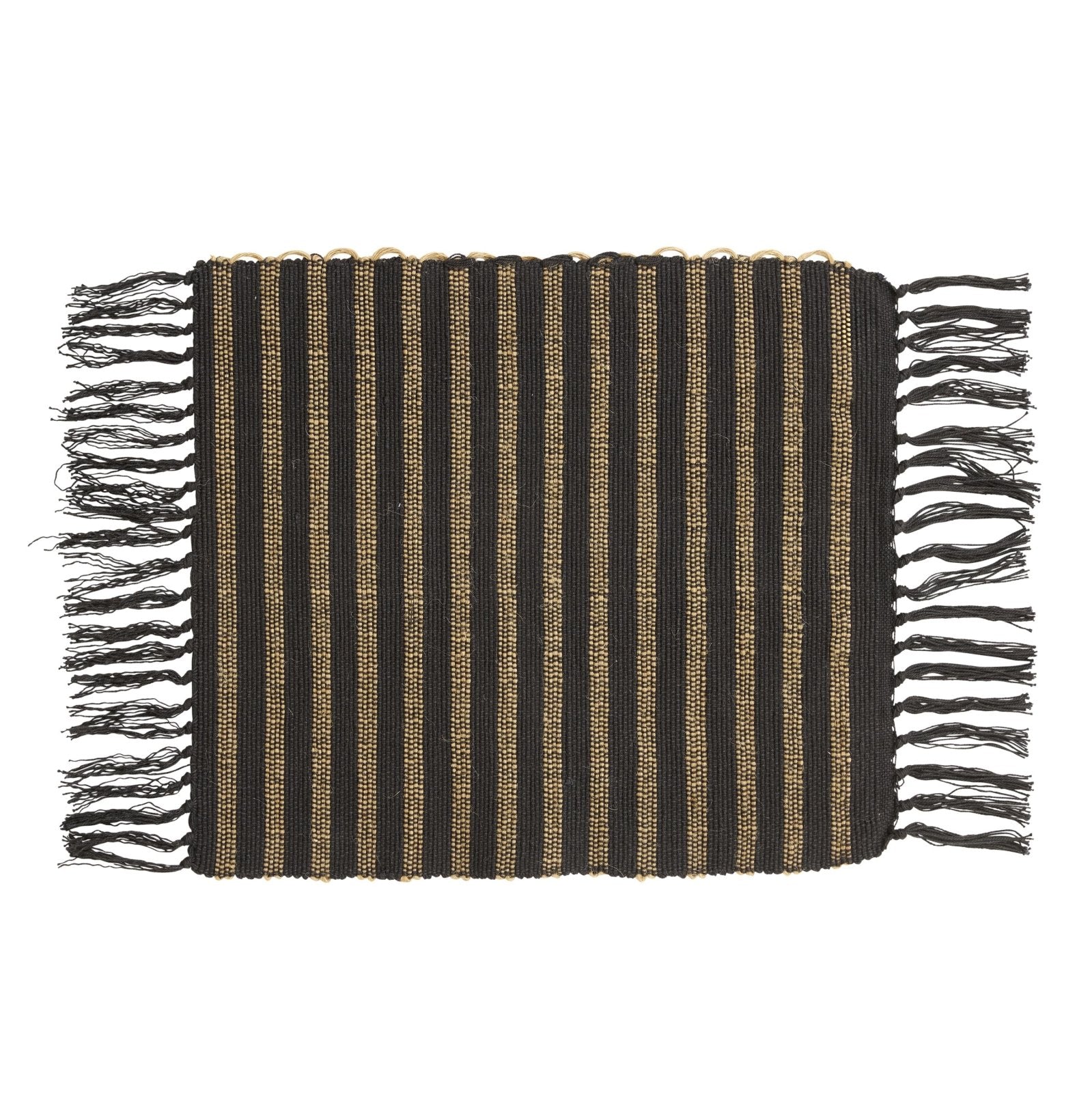 Jakobsdals Frangia Tablett 30x35, Svart - Azalea Home