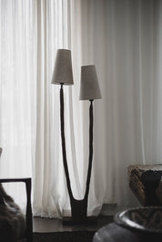 Jakobsdals Fungu L Lampa 30x12x156, Brun - Azalea Home