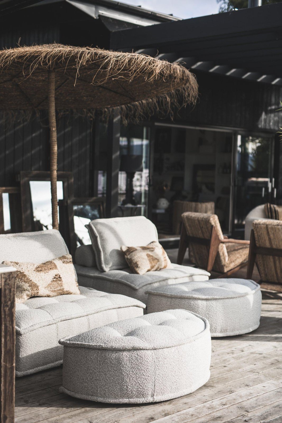 Jakobsdals Haven Sittpuff, Grå - Azalea Home