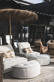 Jakobsdals Haven Sittpuff, Grå - Azalea Home