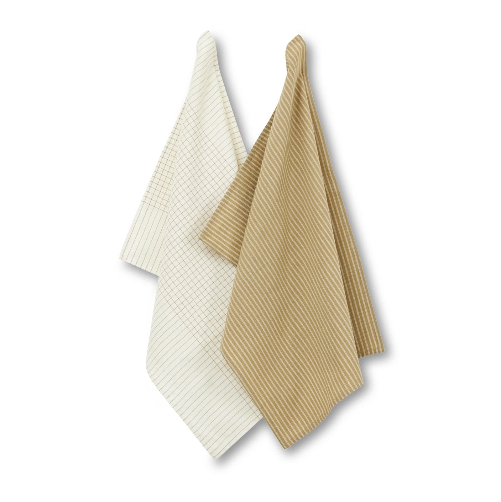 Jakobsdals Medevi Kökshandduk 2 - pack 2x50x70, Beige - Azalea Home