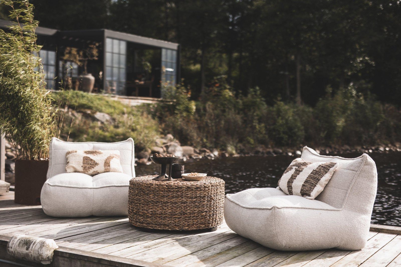 Jakobsdals Oasis Fåtölj, Offwhite - Azalea Home