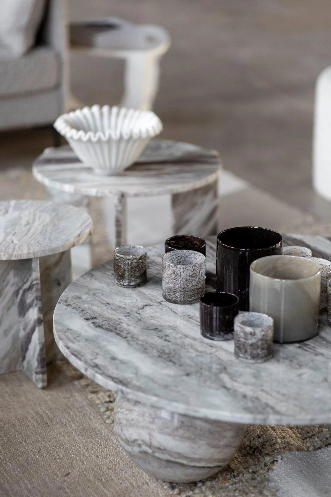 Jakobsdals Sphira Bord, Beige - Azalea Home