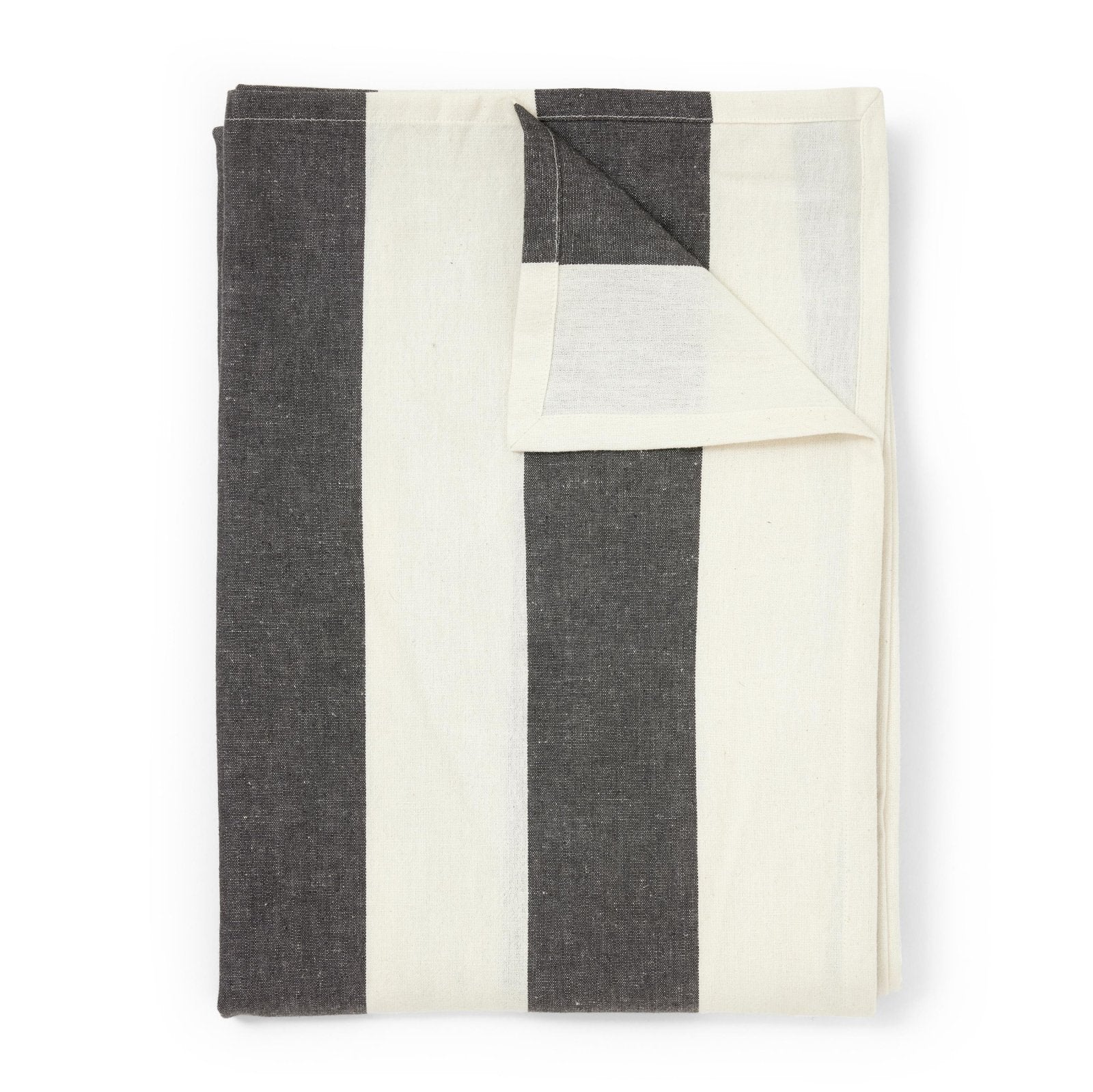 Jakobsdals Striato Duk 140x260, Svart - Azalea Home