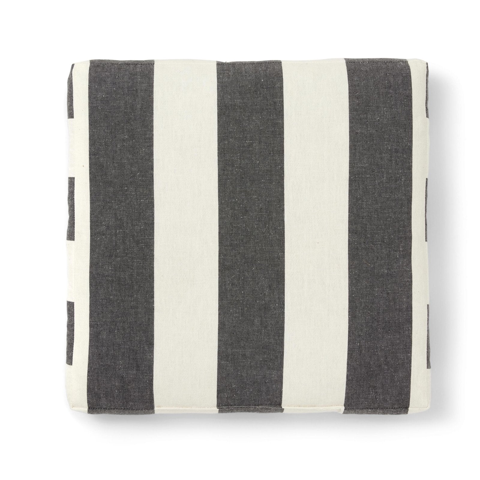 Jakobsdals Striato Sittdyna 40x40x5, Svart - Azalea Home