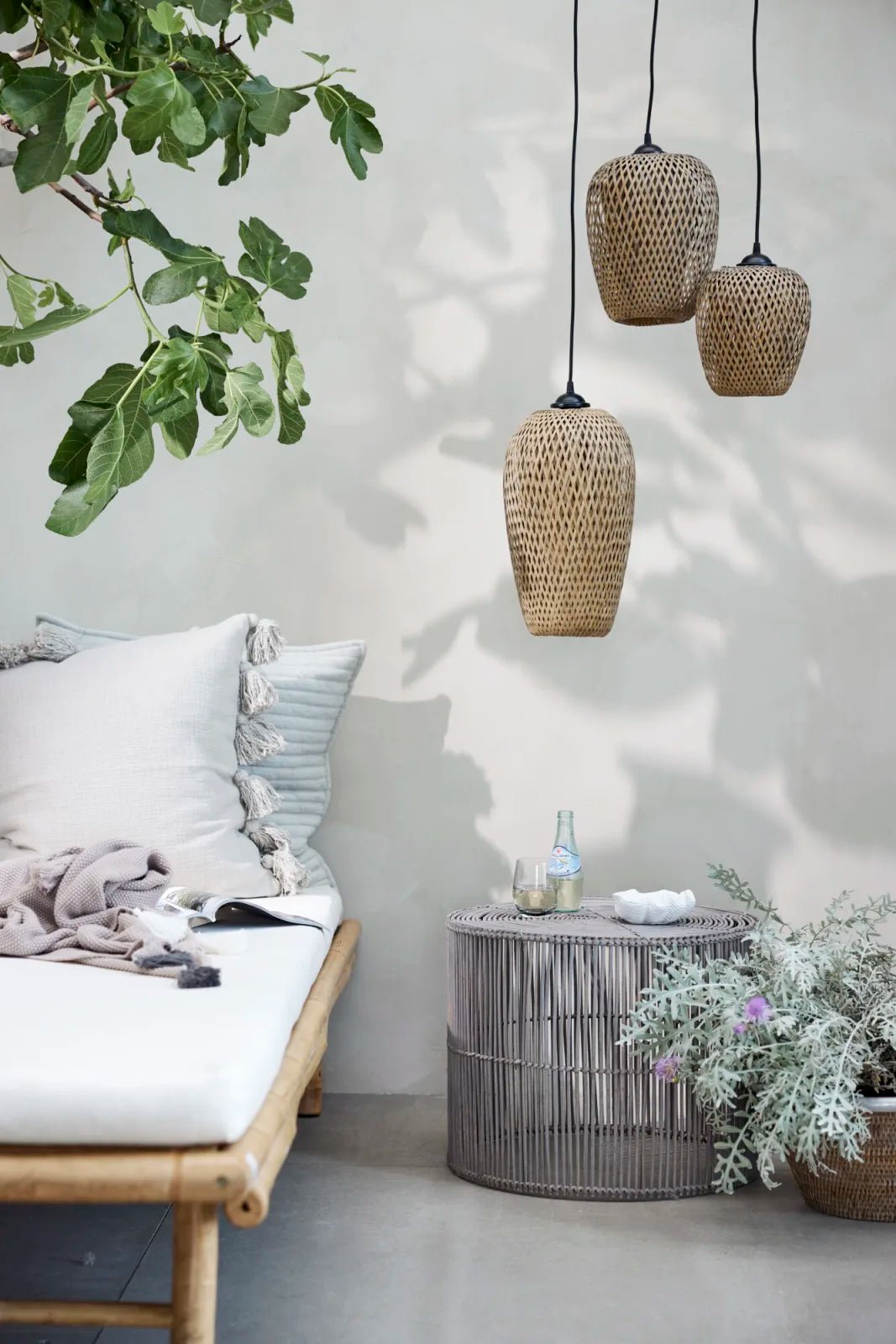 Lene Bjerre Novie Takpendel 18x18, Natur - Azalea Home