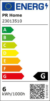 PR Home Geometri Golvlampa Vit/guld 135cm - Azalea Home