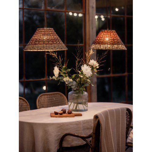 PR Home Lisen Takskärm Brun natur 45cm - Azalea Home