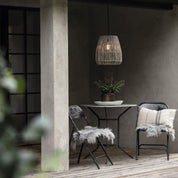 PR Home Saigon Takskärm Natur/Grå 38cm - Azalea Home