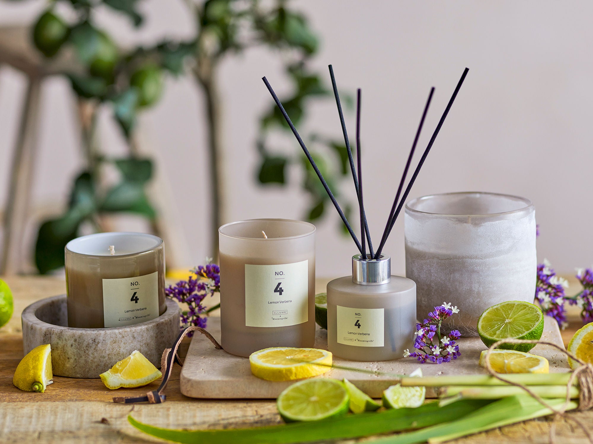 NO.4 Lemon Verbena Doftpinnar