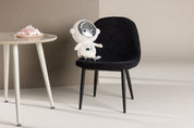 Teddy Barnstol Svart, 2-Pack