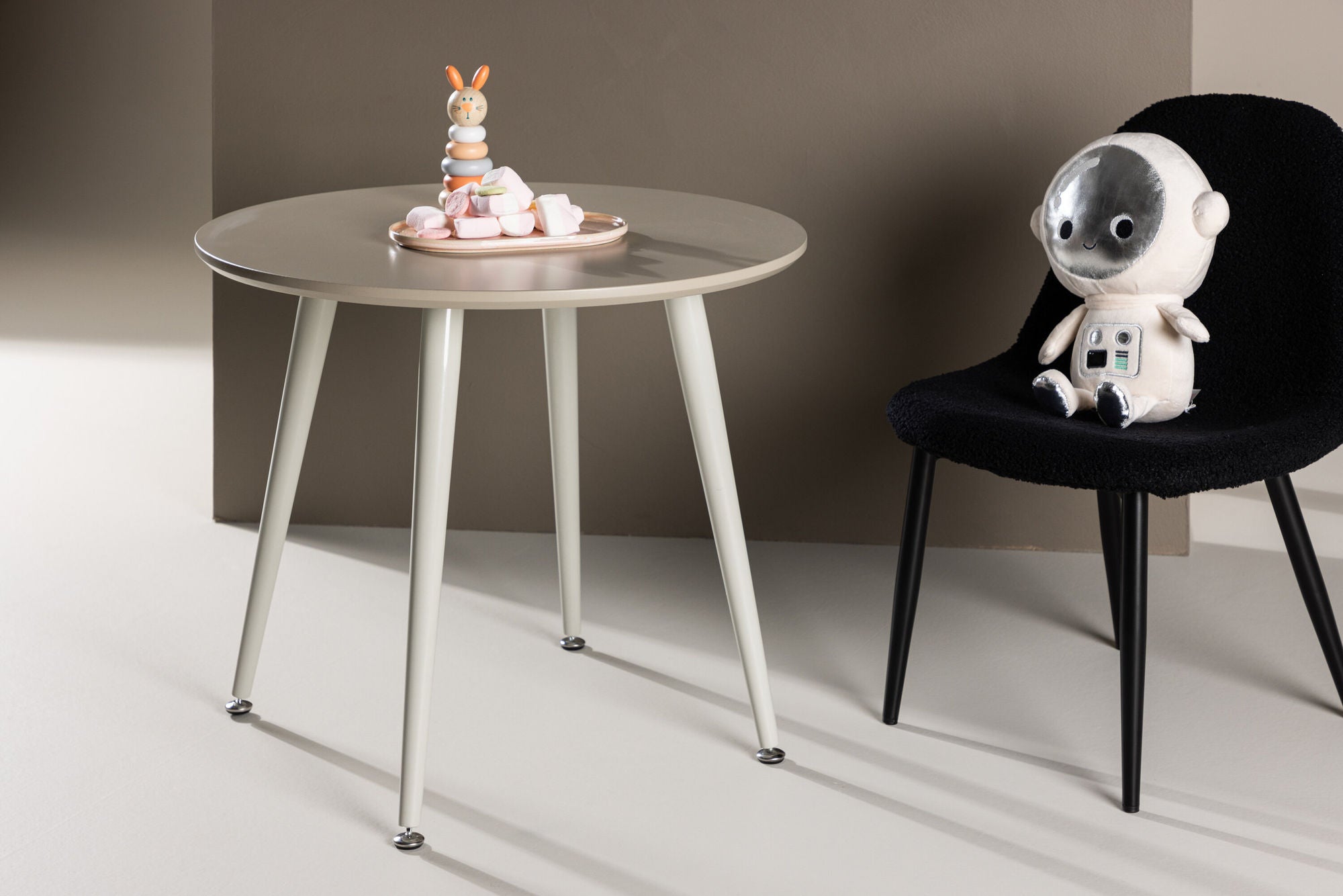 Plaza Barnbord Ø60, Beige
