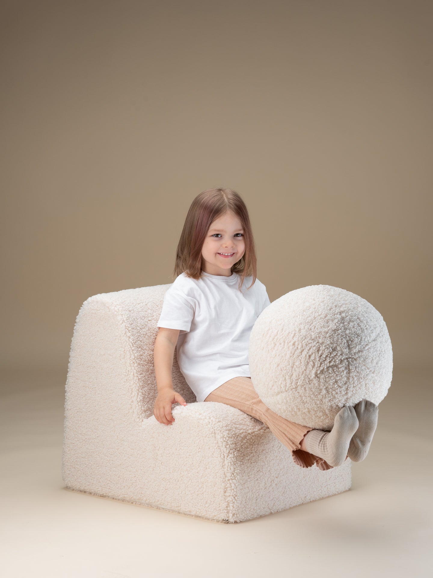 Cloud Barnfåtölj, Cream White