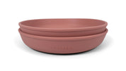 Silikontallrik 2-Pack, Rose