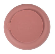 Silikontallrik 2-Pack, Rose