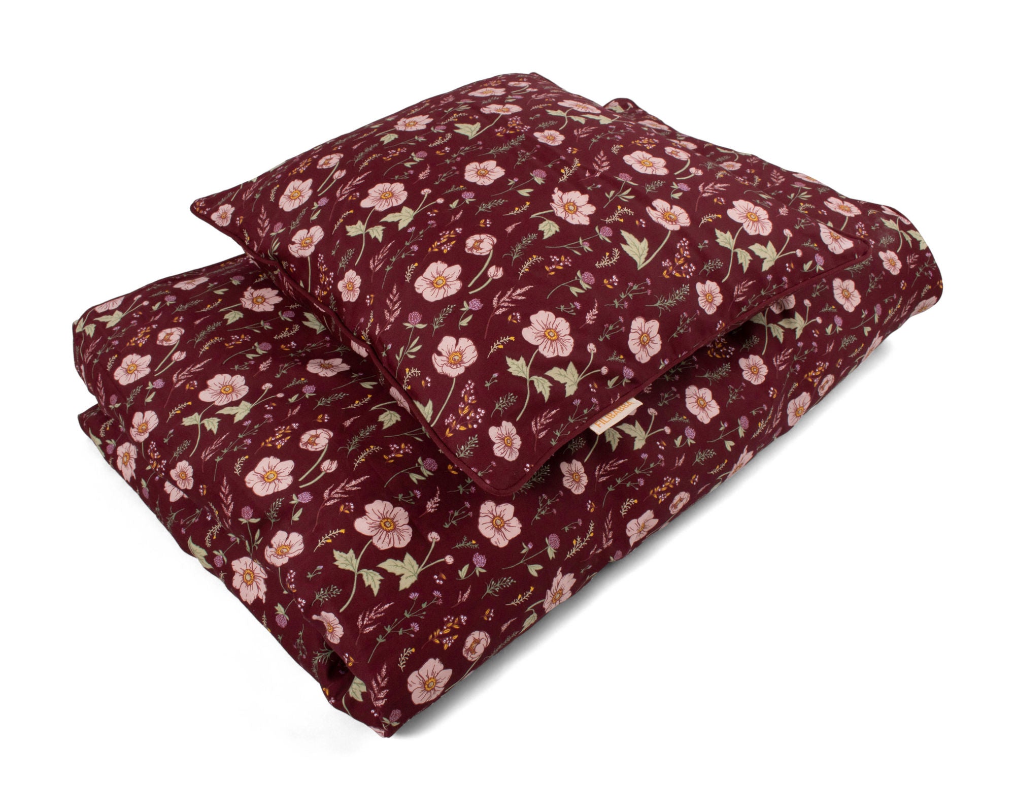 Påslakanset Junior 100x140, Fall Flowers