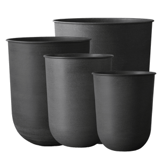 OUT Kruka 4-Pack, Svart