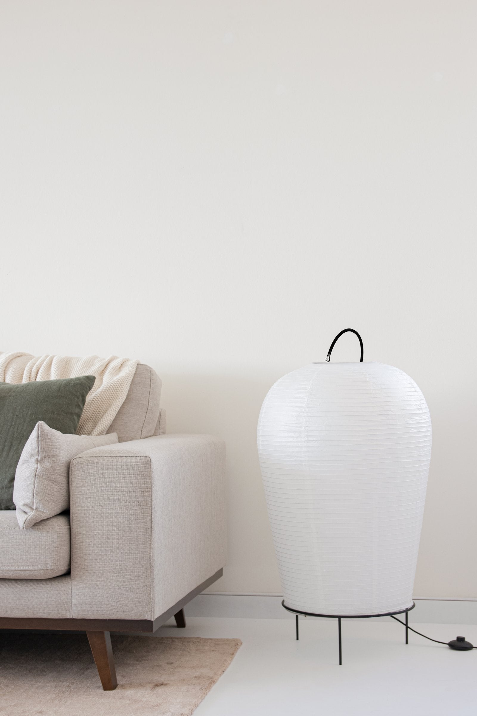 Golvlampa Osaka Vit