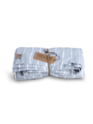 MISTY Duk Stripe 145X380, Sky